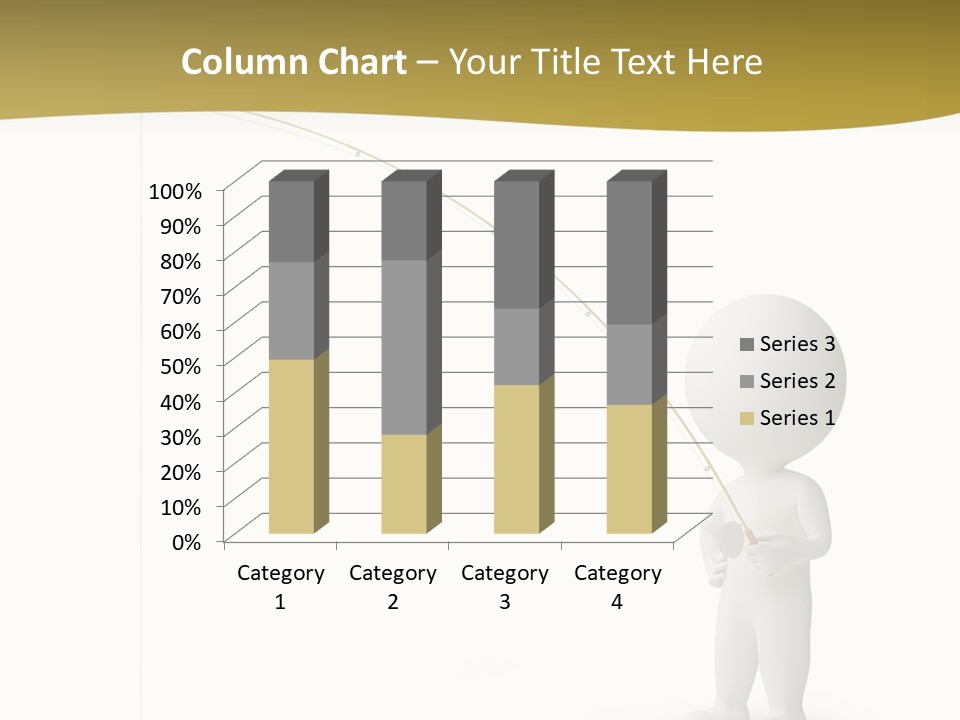 Leisure Sport Rod PowerPoint Template