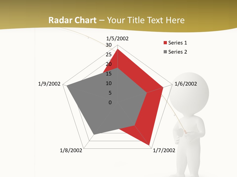 Leisure Sport Rod PowerPoint Template