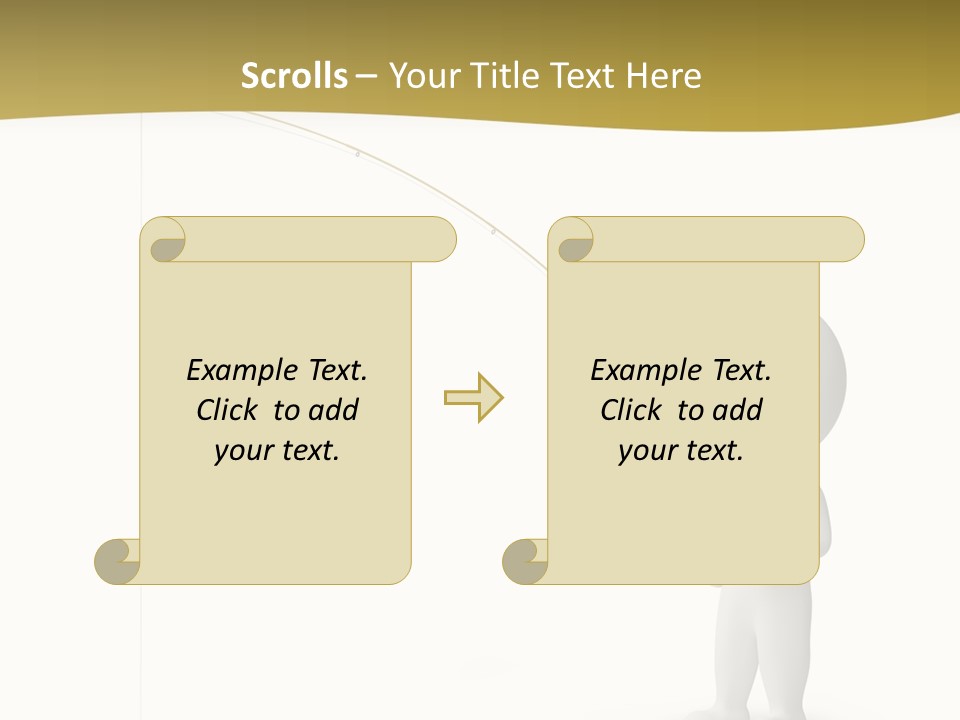 Leisure Sport Rod PowerPoint Template