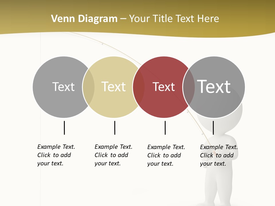 Leisure Sport Rod PowerPoint Template