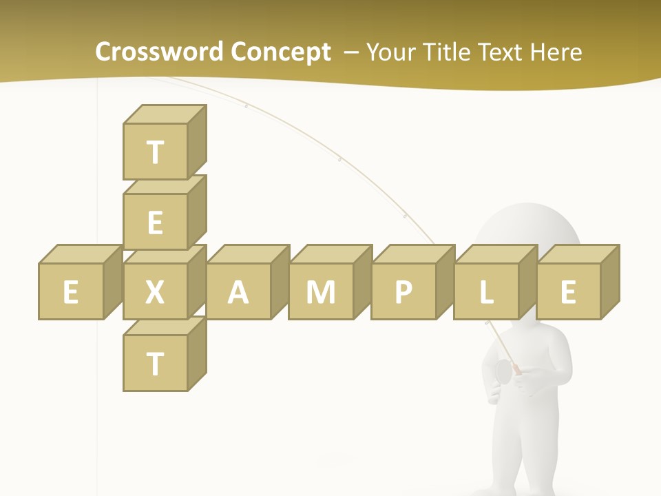 Leisure Sport Rod PowerPoint Template