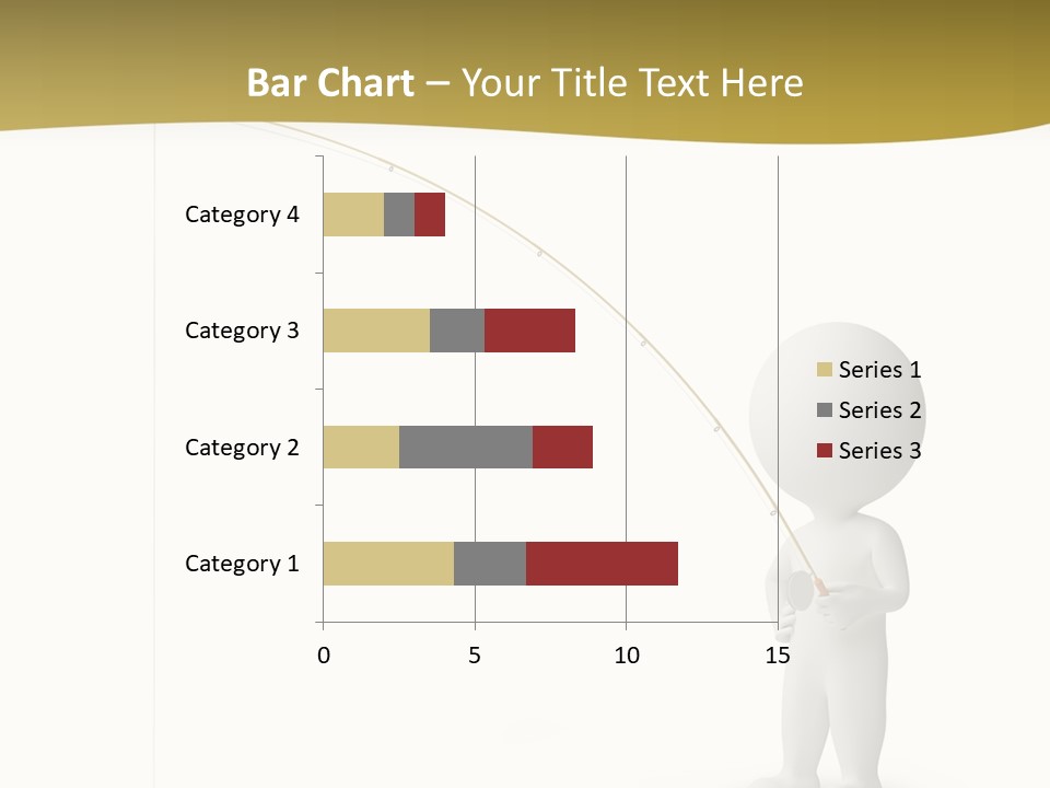 Leisure Sport Rod PowerPoint Template
