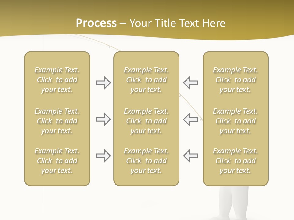 Leisure Sport Rod PowerPoint Template