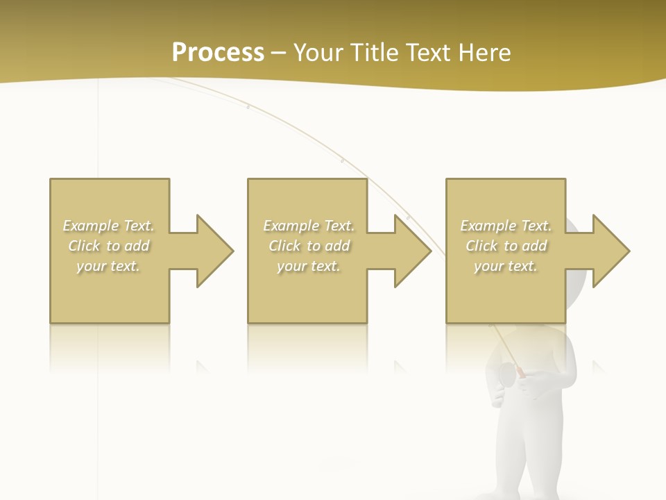 Leisure Sport Rod PowerPoint Template