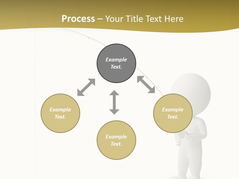 Leisure Sport Rod PowerPoint Template