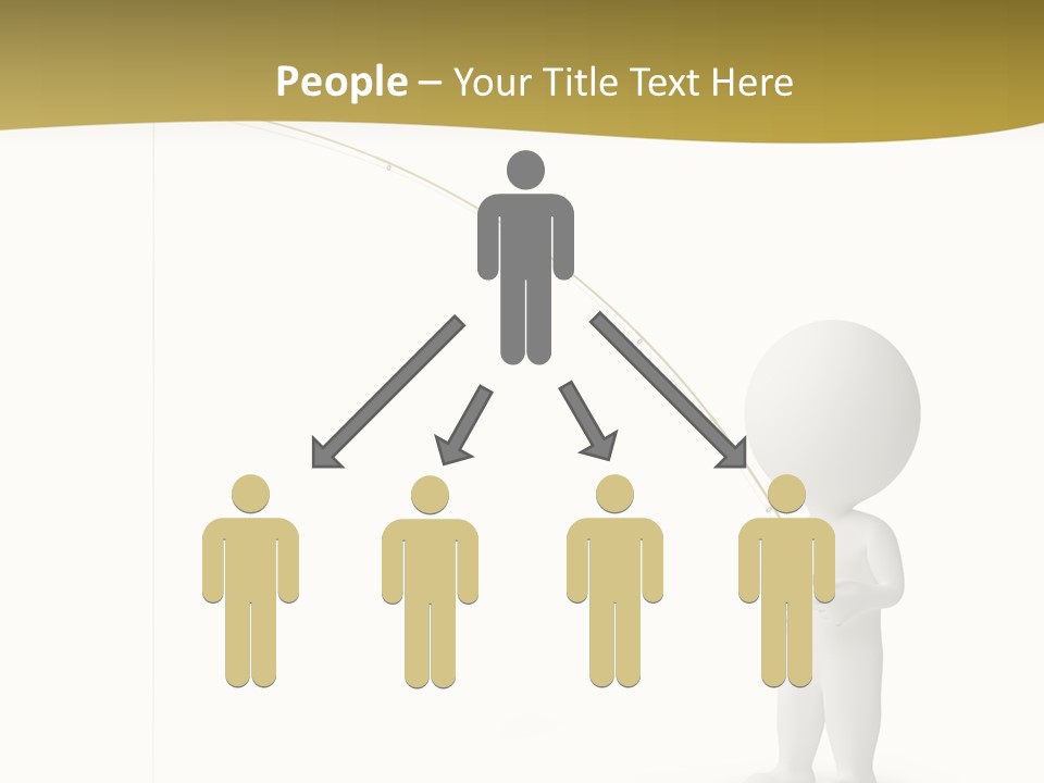 Leisure Sport Rod PowerPoint Template