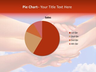 Interracial Friends Team PowerPoint Template