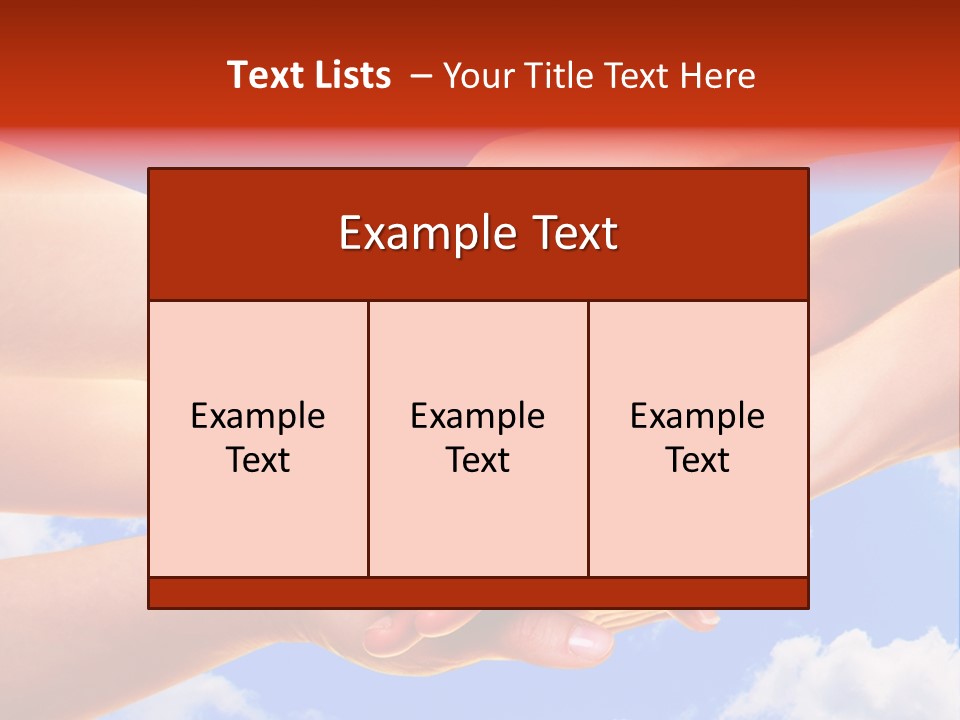 Interracial Friends Team PowerPoint Template