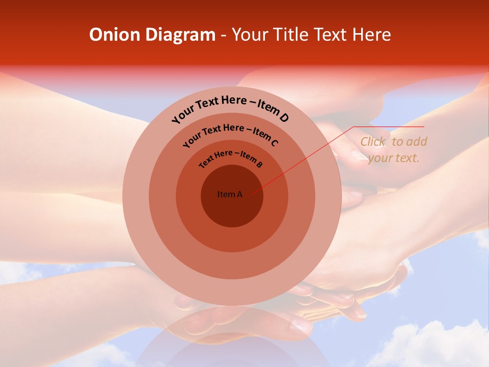 Interracial Friends Team PowerPoint Template