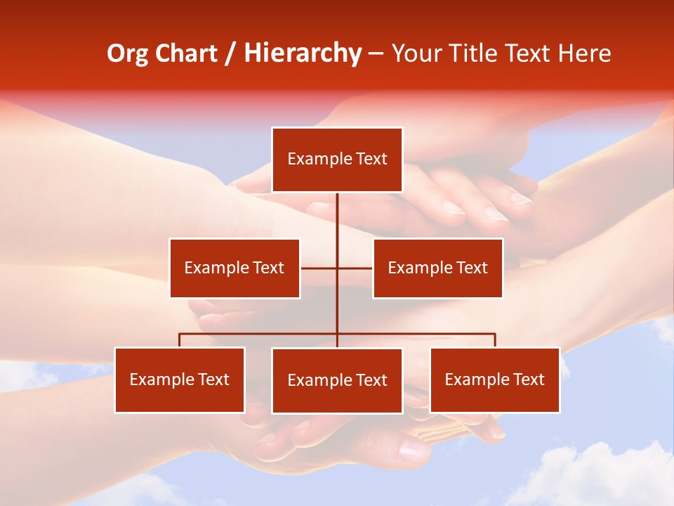 Interracial Friends Team PowerPoint Template