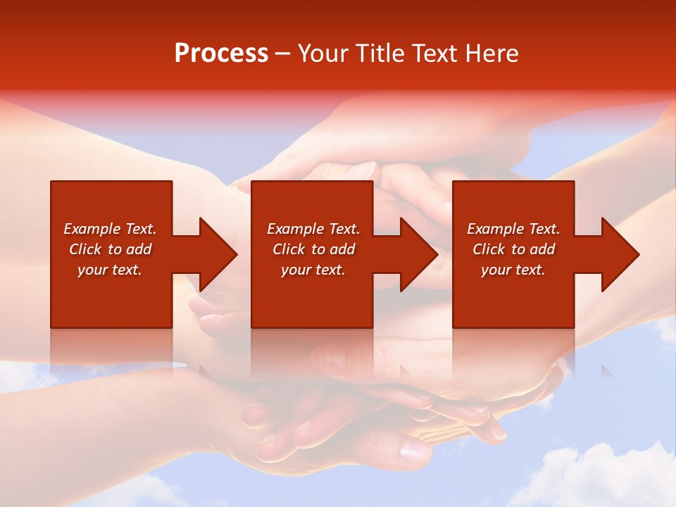 Interracial Friends Team PowerPoint Template