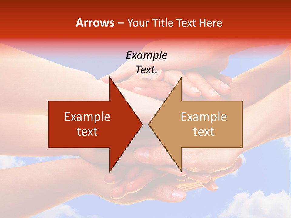 Interracial Friends Team PowerPoint Template