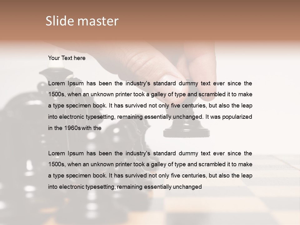 Intelligence War Objects PowerPoint Template