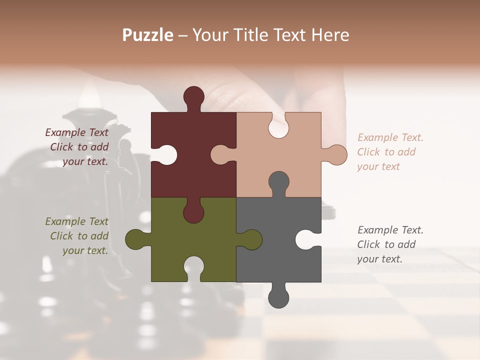 Intelligence War Objects PowerPoint Template
