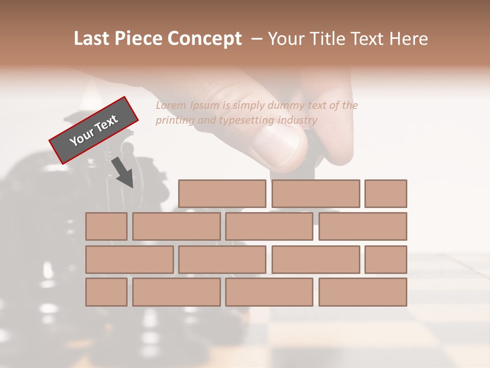 Intelligence War Objects PowerPoint Template