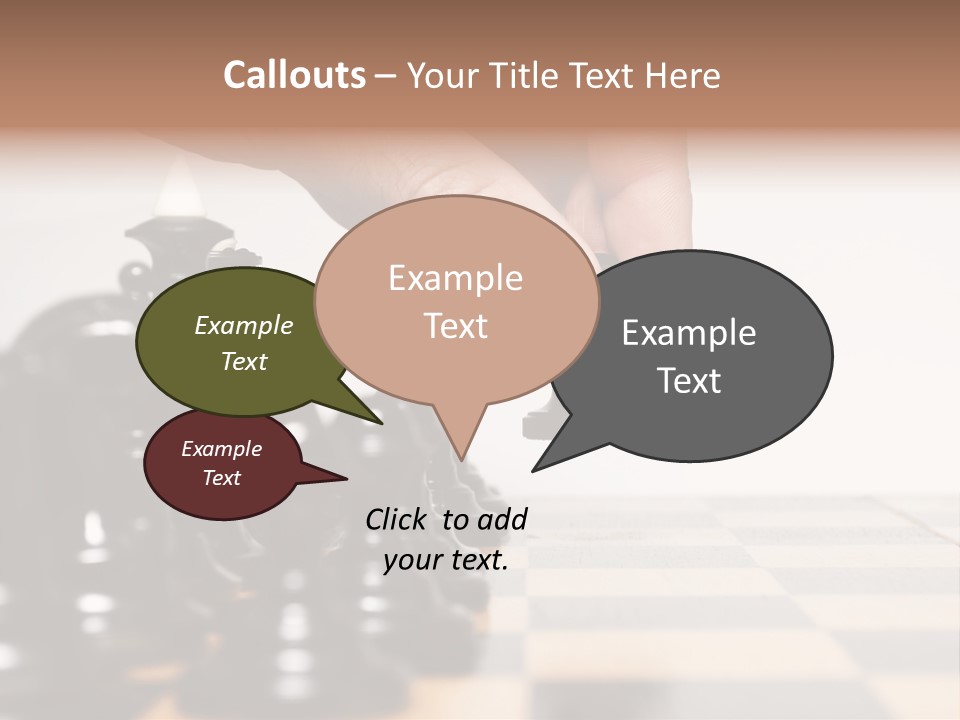 Intelligence War Objects PowerPoint Template