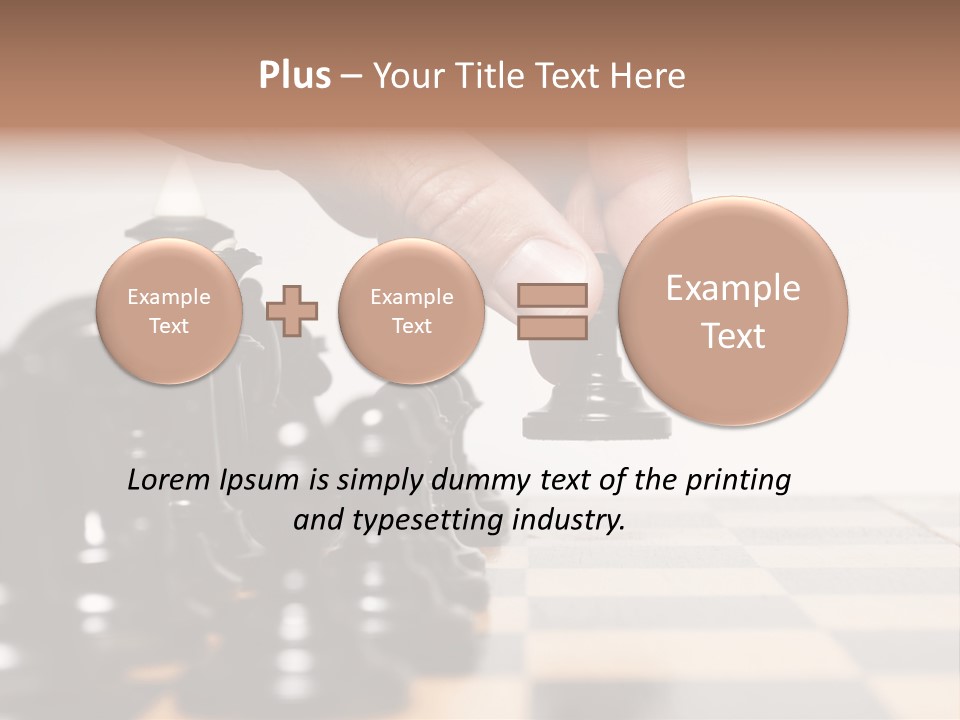 Intelligence War Objects PowerPoint Template