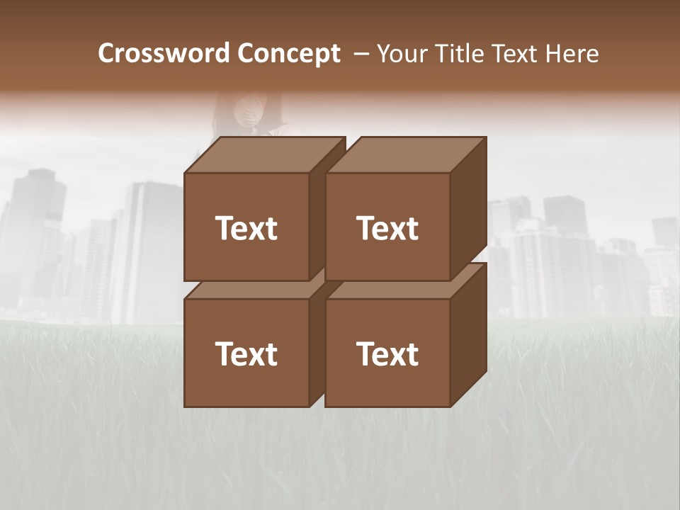 Green Ambient Landscape PowerPoint Template