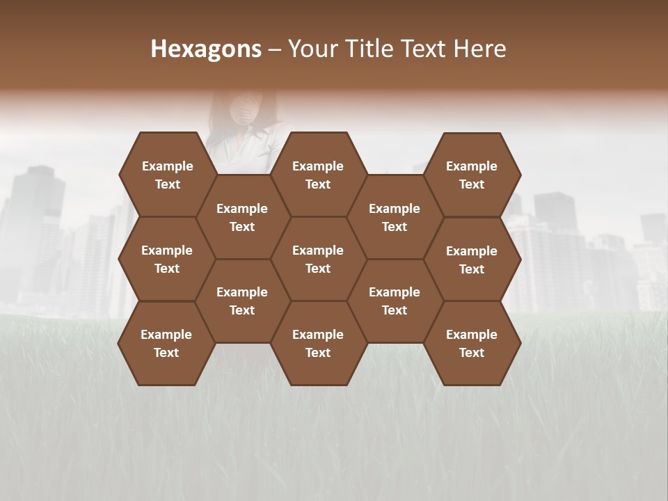 Green Ambient Landscape PowerPoint Template