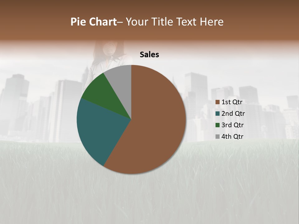 Green Ambient Landscape PowerPoint Template