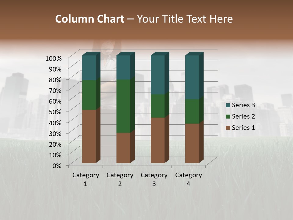 Green Ambient Landscape PowerPoint Template