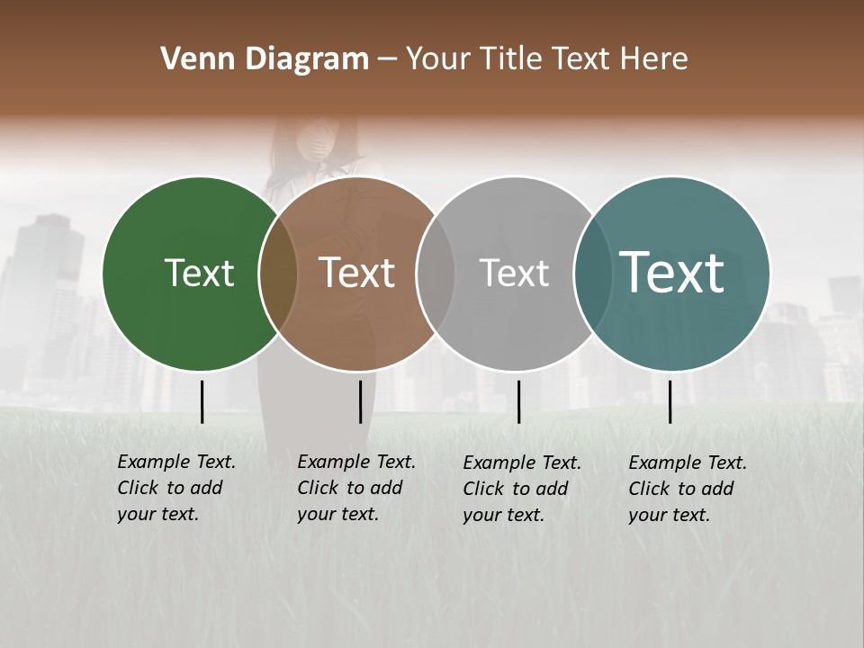 Green Ambient Landscape PowerPoint Template