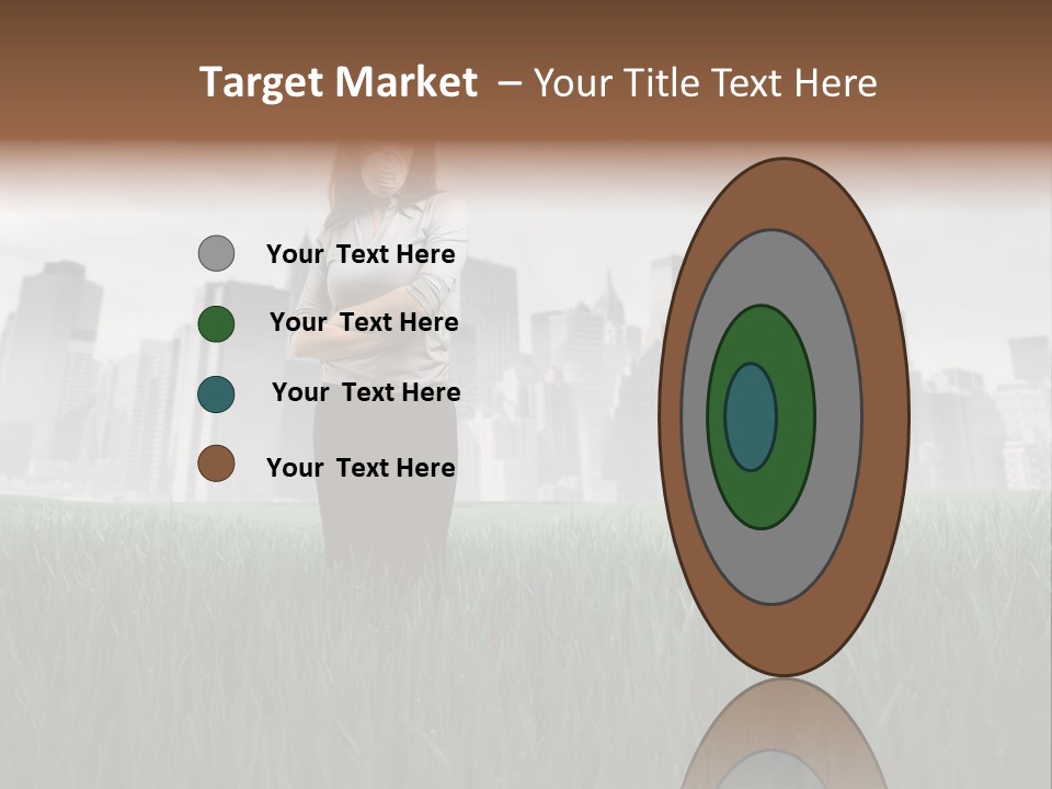 Green Ambient Landscape PowerPoint Template