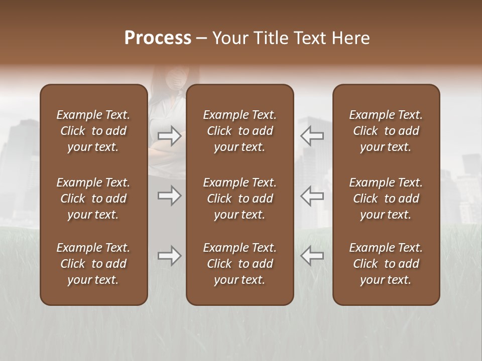 Green Ambient Landscape PowerPoint Template