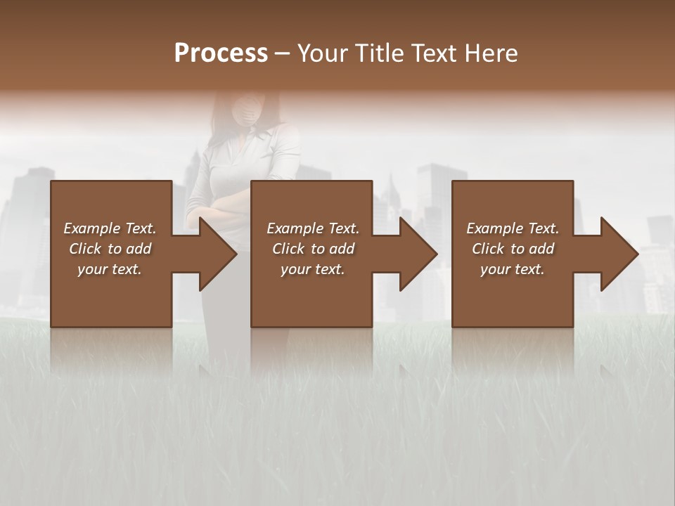 Green Ambient Landscape PowerPoint Template