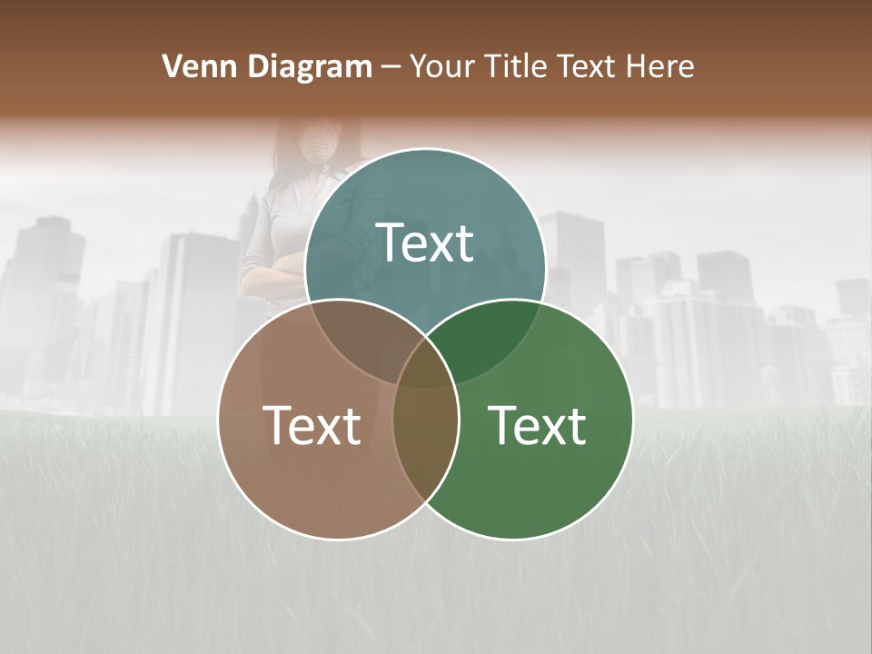 Green Ambient Landscape PowerPoint Template