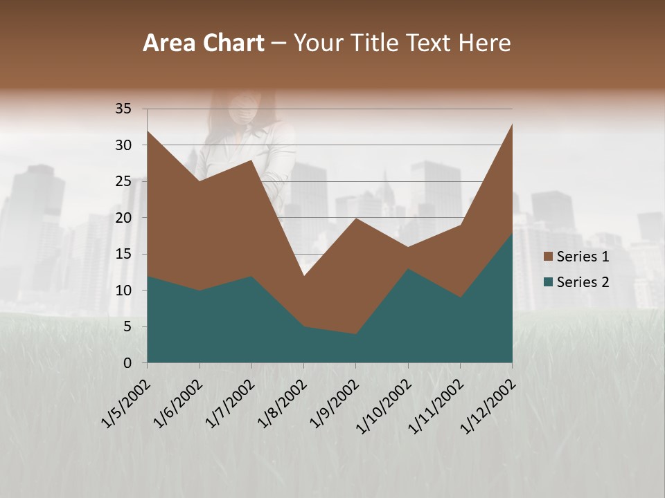 Green Ambient Landscape PowerPoint Template