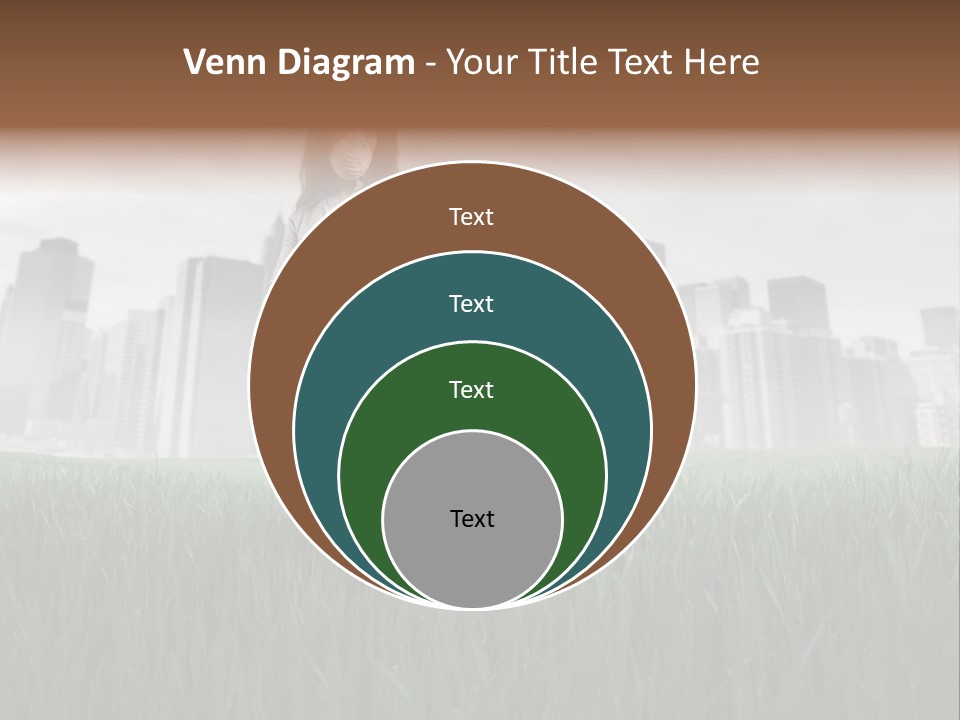 Green Ambient Landscape PowerPoint Template