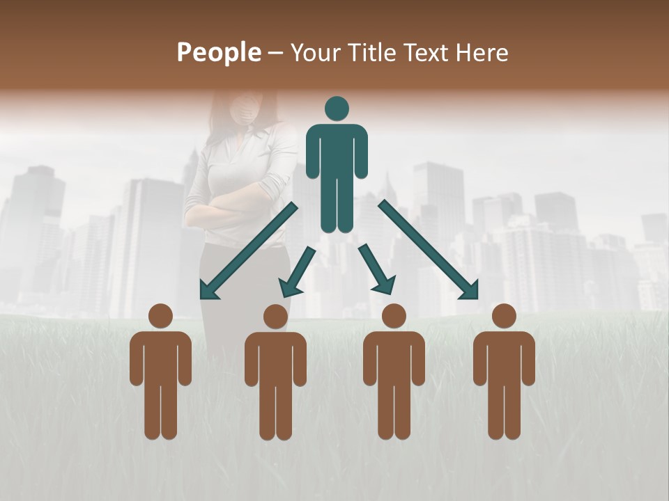 Green Ambient Landscape PowerPoint Template