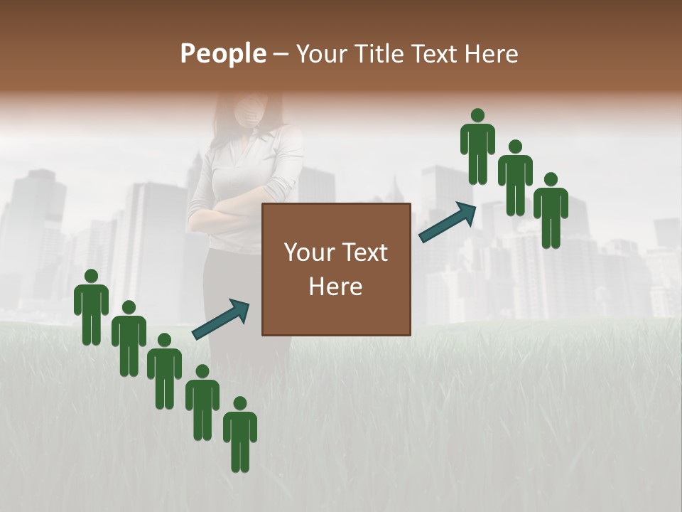 Green Ambient Landscape PowerPoint Template