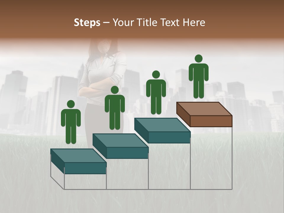 Green Ambient Landscape PowerPoint Template
