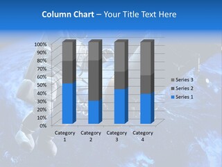 Spaceship Shuttle View PowerPoint Template