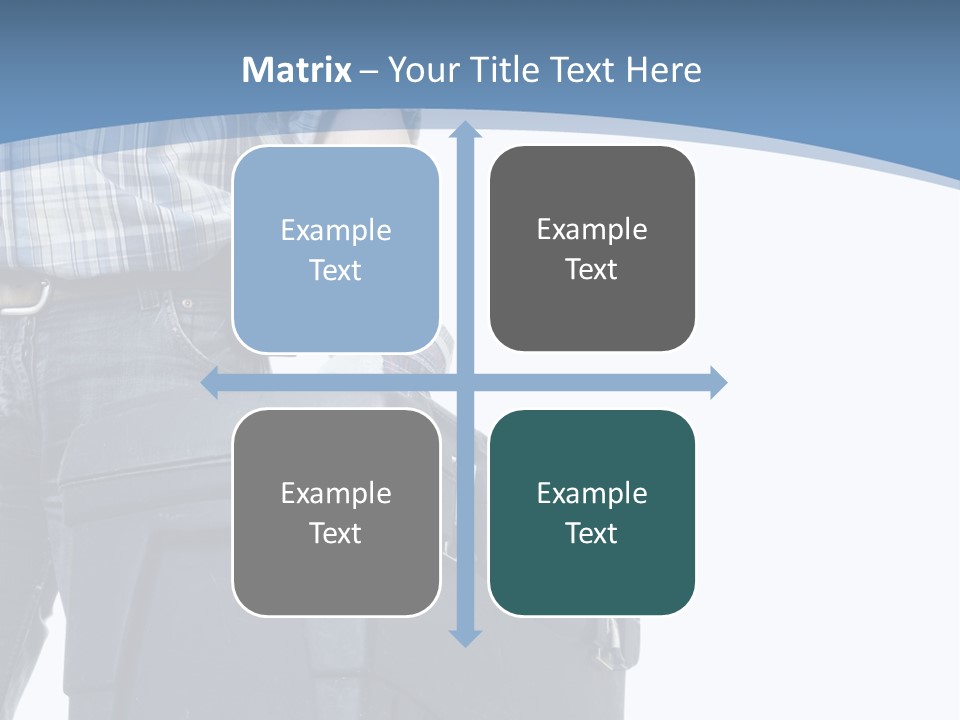 Tool Job Gloves PowerPoint Template