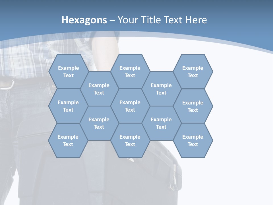 Tool Job Gloves PowerPoint Template