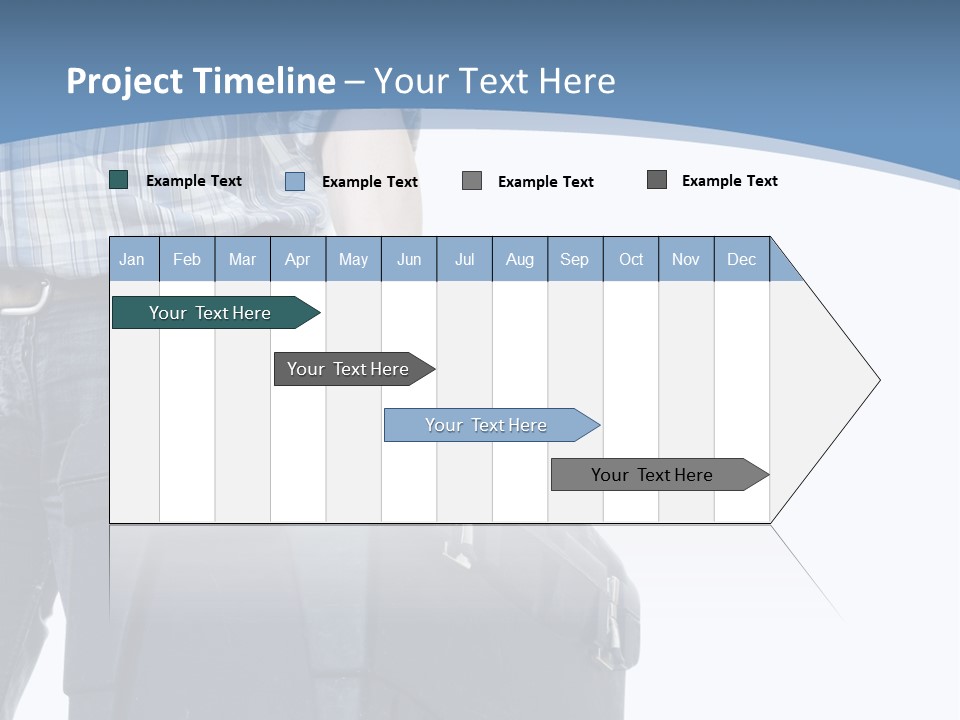 Tool Job Gloves PowerPoint Template