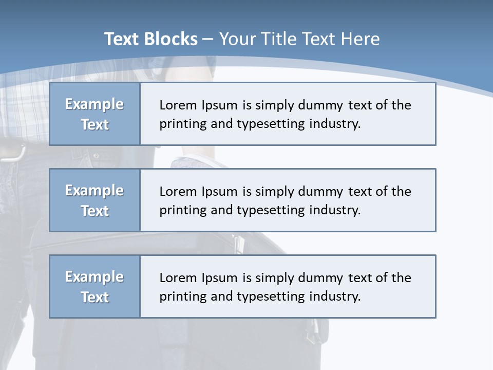Tool Job Gloves PowerPoint Template