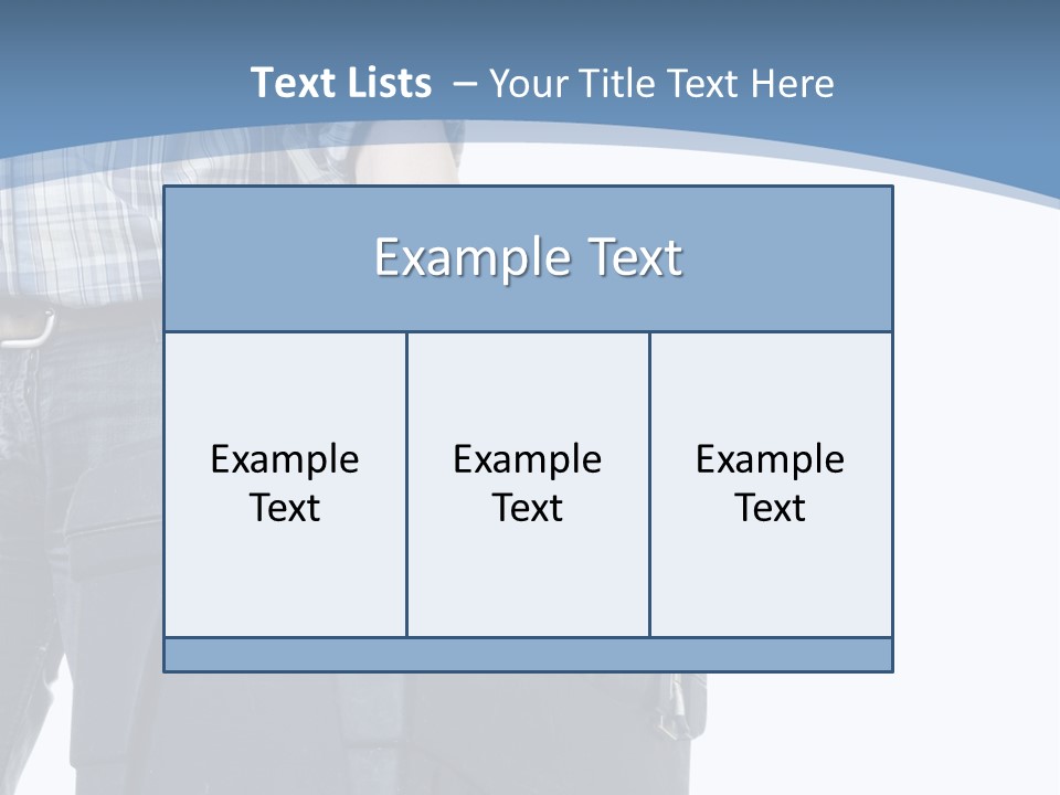 Tool Job Gloves PowerPoint Template