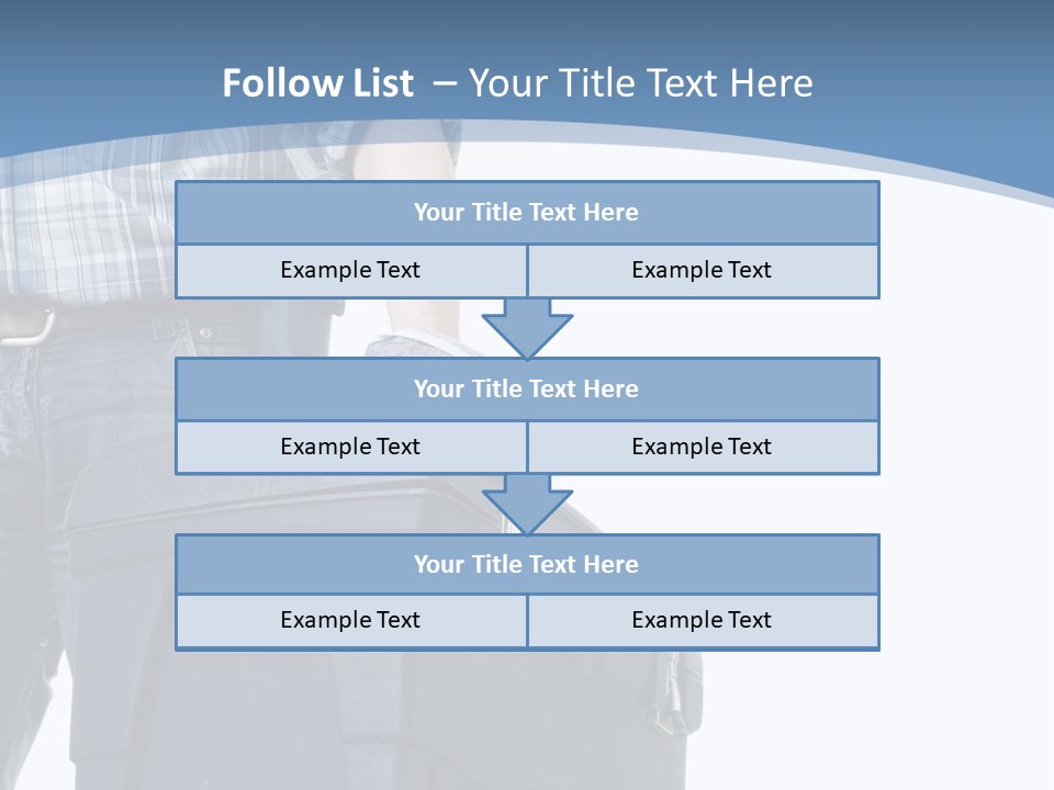 Tool Job Gloves PowerPoint Template