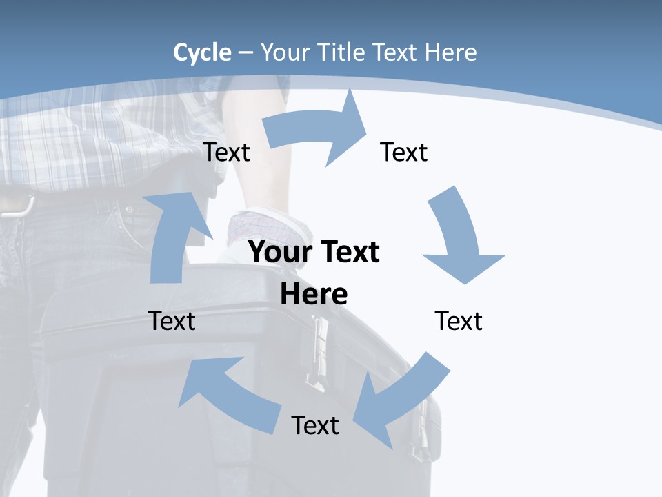Tool Job Gloves PowerPoint Template