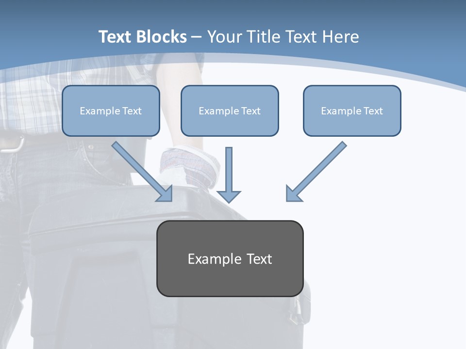 Tool Job Gloves PowerPoint Template