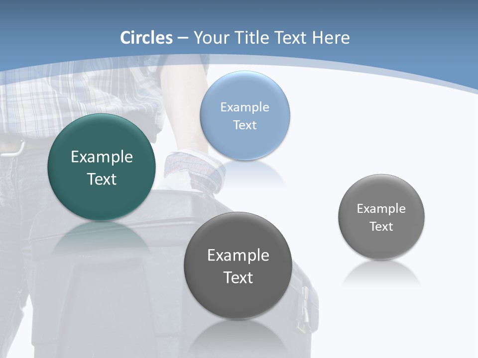 Tool Job Gloves PowerPoint Template