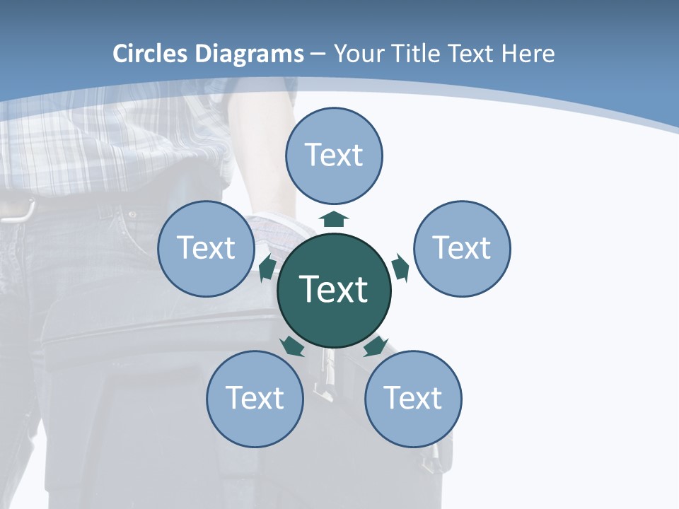 Tool Job Gloves PowerPoint Template