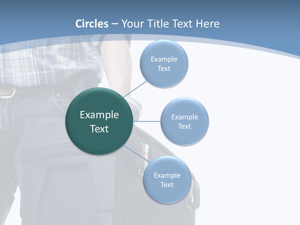 Tool Job Gloves PowerPoint Template