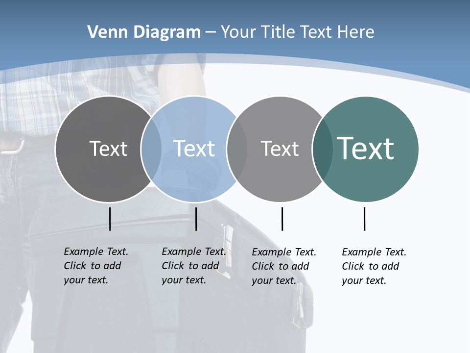 Tool Job Gloves PowerPoint Template