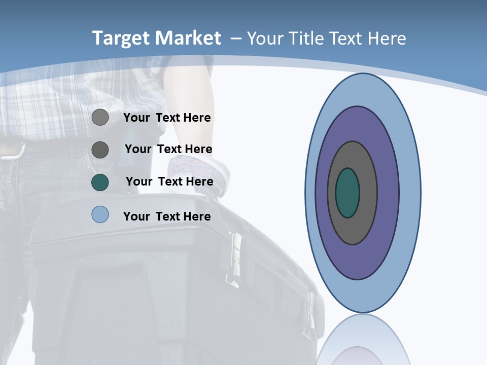 Tool Job Gloves PowerPoint Template