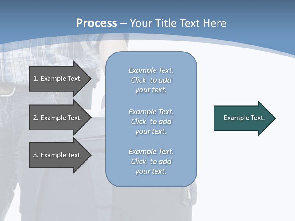 Tool Job Gloves PowerPoint Template